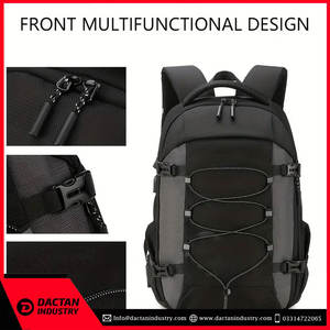 Vente chaude tout temps poches réglables basket-ball sac à dos d'entraînement couleur personnalisée imperméable Polyester jeunesse voyage fermeture éclair - Product Image 3