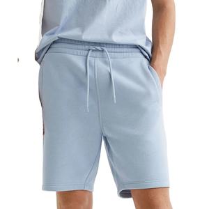 Vente en gros Short de sport d'extérieur décontracté en jersey Short de survêtement pour homme Short de gym en coton molletonné personnalisé avec cordon de serrage pour homme - Product Image 4