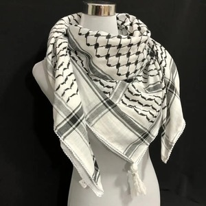 Nuevo precio al por mayor Material de calidad superior táctico a prueba de viento 100% algodón árabe Shemagh poliéster algodón camuflaje Keffiyeh - Product Image 5