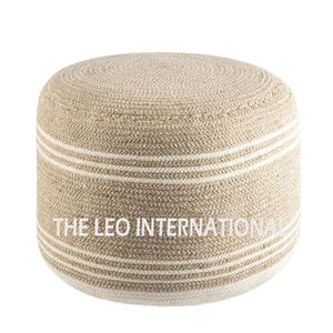 ดีไซน์ใหม่สวยงาม โซฟาออตโตมันทรงกลมสีน้ำตาลหนังเทียม คุณสมบัติยั่งยืน คุณภาพสูงเต็มรูปแบบ - Product Image 3