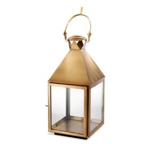 Metal Shiny <b>Gold</b> Plated Metal Lantern Set of Three Square Shape Lantern Hot Sale Decorative Wholesale Fancy <b>Candle</b> Lantern - Product Image 3