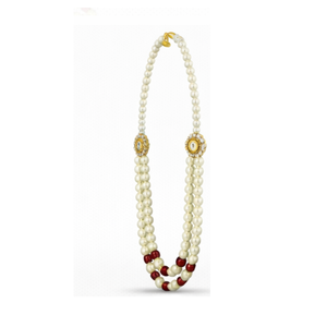 Collier en perles blanches fait main de qualité supérieure, bijoux de mode pour femmes, fournisseur en gros au meilleur prix - Product Image 4