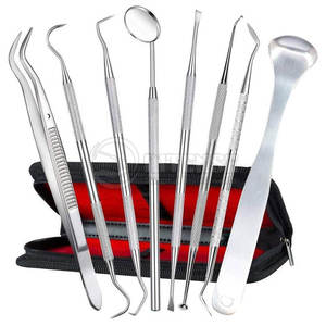 Juegos de Instrumentos dentales de último diseño, juegos de instrumentos dentales con logotipo personalizado a la venta - Product Image 1