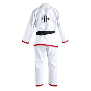 Venta caliente Uniformes Jiujitsu personalizados Impresión personalizada 100% Material de algodón Manga larga de alta calidad premium para unisex - Product Image 2
