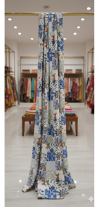 Tissu en coton biologique peigné respirant multicolore en gros, 100% coton, écologique, imprimé Liberty patchwork mignon pour filles - Product Image 3