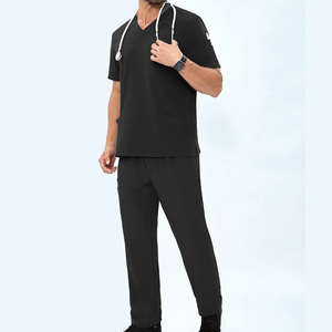 Vente en gros d'uniformes hospitaliers de haute qualité personnalisés Ensembles d'uniformes d'allaitement Tenue médicale pour hommes - Product Image 5