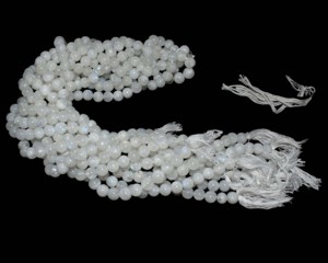 Pierre de lune arc-en-ciel naturelle pierres précieuses perles faites à la main brins meilleur cadeau pour composant de bijoux et fabrication tous - Product Image 4