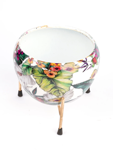 กระถางเหล็กอเนกประสงค์มีขาตั้งทนทานงานออกแบบทำมือสำหรับโฮมออฟฟิศ - Product Image 2