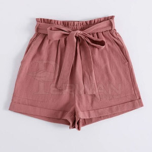 Pantalones cortos transpirables al por mayor para mujer último estilo pantalones cortos de color personalizados para mujer Pantalones cortos personalizados para mujer - Product Image 1
