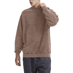 Sweats à capuche pour homme 100% coton mélangé pull à capuche haute qualité basiques blanc surdimensionné sweat à capuche thermique Logo personnalisé sweats - Product Image 5