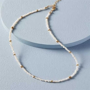 Elegante collar informal y de fiesta para mujer con accesorio de cuentas vibrantes para vestido elegante - Product Image 5