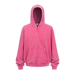 Sweat à capuche long à fermeture éclair personnalisé Sweat à capuche et sweat-shirts pour hommes - Product Image 1