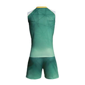 Uniforme de Voleibol con Diseños Personalizados, Top 100% Poliéster de Alta Calidad, Color Personalizado, Ropa Deportiva Unisex - Product Image 3