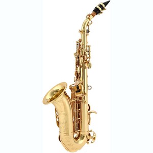 Saxophone soprano courbé Yanagisawa SCWO10 Elite Professional Bb avec corps en laiton jaune - Product Image 3