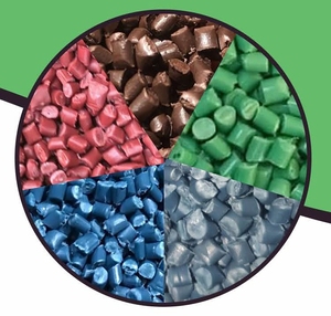 Polypropylène recyclé rouge (R-PP) de qualité automobile, matière plastique de moulage, haute qualité, Skyline Polymers SK0407 PP 97,38% - Product Image 1