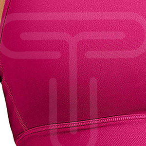 Best Selling <b>Pink</b> Sports Bra with Custom Pattern Eco-Friendly Breathable Gym Wear for Women New Design Front Logo Made Pakistan - Product Image 6