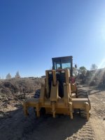 Niveleuse à moteur Caterpillar 140H d'occasion, niveleuse de terrain Cat 140H, équipement de construction d'occasion pour le nivellement des chantiers de construction routière
