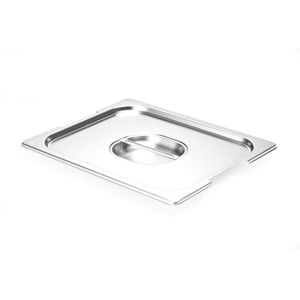 Contenitore per Alimenti HENDI GN 1/2 265x325mm con Coperchio e Maniglia per Conservazione e Preservazione degli Alimenti - Product Image 1