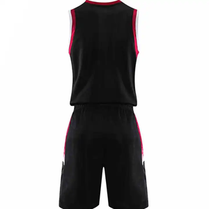 Ensemble d'uniformes de basketball personnalisés de qualité supérieure, respirants, à séchage rapide, avec emplacements pour logo personnalisé, fabricant en gros, meilleur matériau - Product Image 5