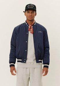 เสื้อแจ็กเก็ตทีมเบสบอลสำหรับผู้ชายทรงสลิมฟิตเสื้อแจ็กเก็ตแฟชั่นแขนเสื้อพิมพ์ลายซับลิเมชันงานตามสั่ง - Product Image 4