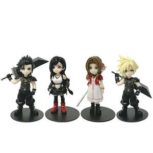 Lot de 4 figurines en plastique Final Fantasy VII Rebirth, source d'animation japonaise, thème animal - Product Image 2