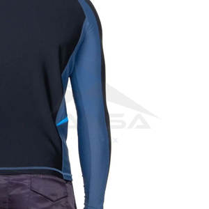 Long Sleeves Premium Quality Rash Guard for <b>Men</b> Adult Size Top Trending Design Polyester Spandex Fabric Comfortable <b>Stretchy</b> - Product Image 5