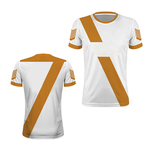 เสื้อวิ่งออกกำลังกาย GAA ใส่ได้ทั้งชายและหญิงระบายอากาศได้ดีแห้งเร็ว100% โพลีเอสเตอร์สามารถเลือกสีและโลโก้ได้ - Product Image 5