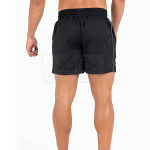 Shorts décontractés pour hommes de marque privée style High Street motif solide fermeture à la taille élastique quantité minimale de commande bas dernière conception Offre Spéciale - Product Image 2