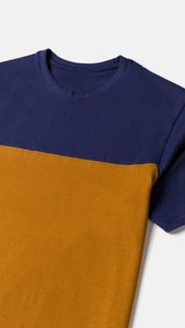 เสื้อยืดลำลองธรรมดาแบบพอดีตัวแห้งเร็วผ้าฝ้าย100% ระบายอากาศสำหรับเสื้อผ้าแนวสตรีทยิมและการใช้ในชีวิตประจำวัน - Product Image 4