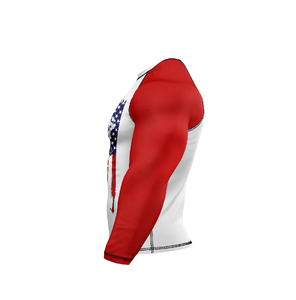 Camisas de compresión de secado rápido de manga larga unisex para hombre Rashguard sublimado para entrenamiento BJJ y MMA Rashguard - Product Image 5