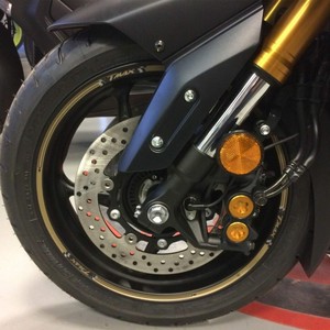 Kit Strisce Personalizzate per Cerchioni per Scooter Yamaha Tmax 2008-2023 Oro - Product Image 1