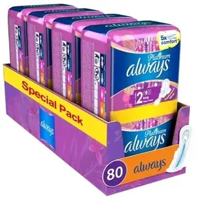 Toallas Sanitarias Nocturnas con Alas, Ultra Finas, de Algodón Orgánico Transpirable, para Uso Nocturno, Precio al por Mayor - Product Image 3