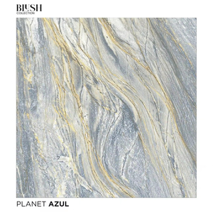 Modern Acid-Resistant Glossy Porcelain Floor and Wall Tiles 600x600mm for <b>Kitchen</b> and Living Room - Product Image 1