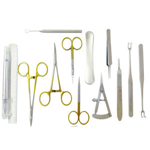 ชุดเครื่องมือผ่าตัดปีกจมูกสำหรับนักเรียน10ชิ้น - Product Image 1