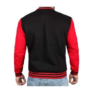 OEM Customizable Unisex Embroidery College Style Letterman Baseball <b>Jacket</b> <b>Vintage</b> <b>Varsity</b> <b>Jacket</b> for Men's School Casual Clubs - Product Image 3