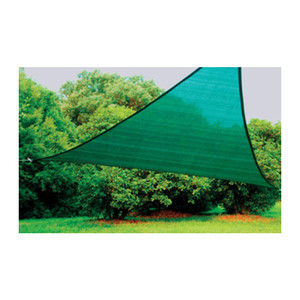 Telo Ombreggiante in Poliestere "Vela" 500x500x500 cm, 5x5x5 Metri, Triangolare, Ecru - Product Image 2