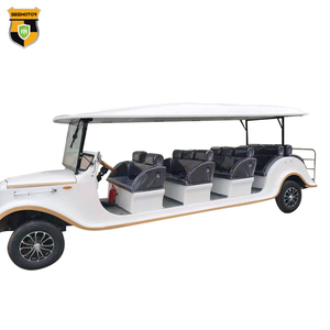 Chất lượng cao 14-chỗ ngồi Retro điện Sedan xe tùy chỉnh màu sắc 30 km/h cổ điển cổ điển tham quan xe buýt & xe - Product Image 6