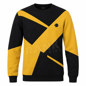 Sudadera de hombre de alta calidad, de algodón mezclado, estilo clásico, tela transpirable con comodidad duradera. - Product Image 3