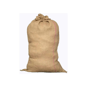 Venta al por mayor bolsas de compras de yute reutilizables biodegradables duradero ecológico elegante asas fuertes exportación suministro a granel - Product Image 3