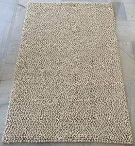 Prix du fabricant Tapis Dhurrie en laine épaisse durable, tissé à la main, écologique, fil naturel non teint, grande taille pour l'espace de la chambre - Product Image 5