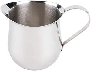 Factory Outlet Sale Cheap Price Stainless Steel Wide Mouth Creamer Pot, Enjoy a smooth, mess-free pour, Steel Creamer <b>Jug</b> - Product Image 3