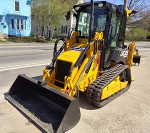 Chargeuse-pelleteuse sur chenilles JCB 1CXT 3 tonnes d'occasion avec moteur Perkins, pompe hydraulique Eaton, roulement à bas prix à vendre, modèle 2019 - Product Image 5