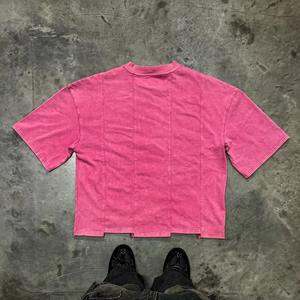 Camisetas holgadas suaves y cómodas para hombres en estilos casuales Camiseta holgada unisex con un ajuste cómodo de gran tamaño para ropa informal - Product Image 6