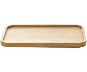 Bandeja de Madera Natural Hecha a Mano para Servir Té, Café, Desayuno, Aperitivos, Vajilla Decorativa para Cocina, Disponible en Worldwide Supply - Product Image 4