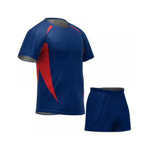 Nouveau maillot et short de rugby de conception personnalisée pour les équipes de club uniformes de football à la mode - Product Image 3