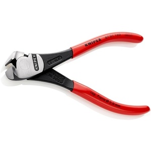 KNIPEX Heavy-Duty Cutter with <b>Polished</b> Head 160 mm Overall Length <b>Plastic</b> Coating-Knives & Tools - Product Image 4