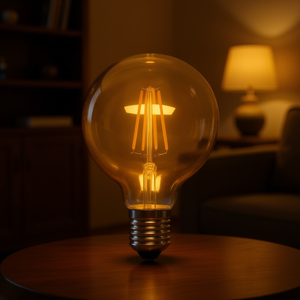 Bombilla LED Decorativa Ámbar 4W 2200K E27 80 - Product Image 3