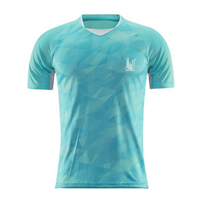 เสื้อฟุตบอลผู้ชายแบบ OEM - โพลีเอสเตอร์ 100% แห้งเร็ว ระบายอากาศได้ดี คุณภาพสูง ออกแบบได้ตามต้องการ ราคาประหยัด สำหรับผู้ใหญ่ - Product Image 1