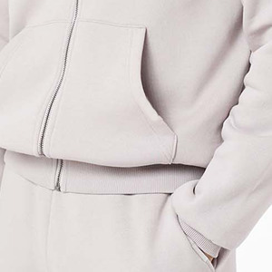 Sweat-shirt à capuche ample et écologique pour homme, imprimé, avec poche kangourou, bas de jogging, tissu épais, vêtements urbains d'hiver, vente en gros - Product Image 4