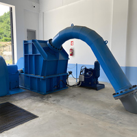 Turbin Generator Hidro 5 Mega Watt 15 MW Set Turbin Hidro Pelton untuk Pembangkit Listrik Tenaga Air